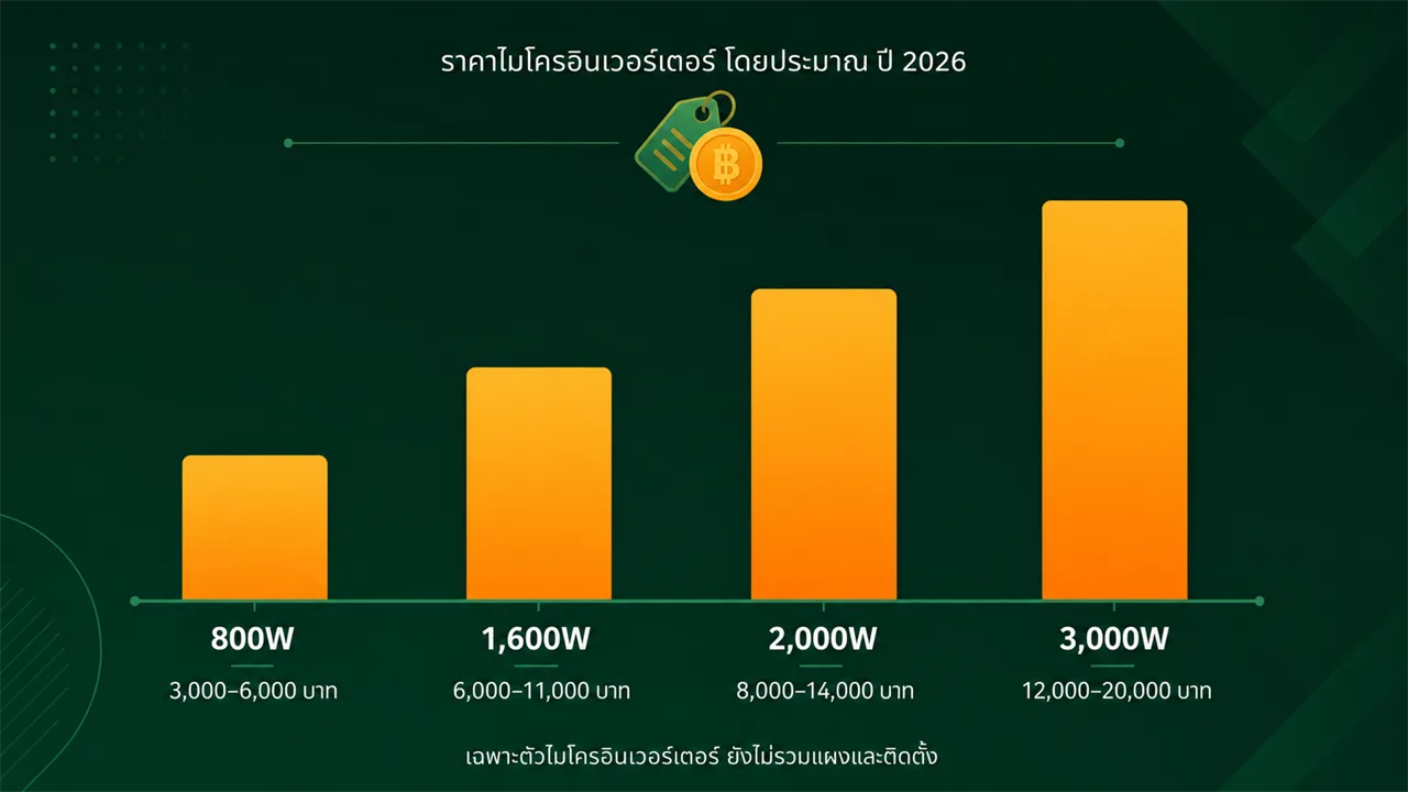 ไมโครอินเวอร์เตอร์ Micro Inverter